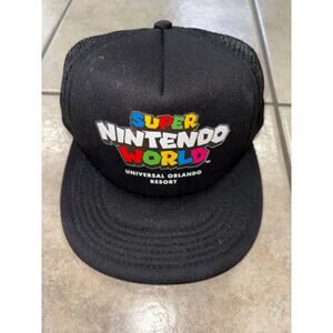 Universal studios Orlando resort Super Nintendo World trucker hat one size